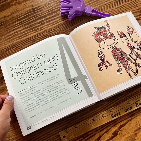 Drawing Lab: 52 Creative Exercises to Make Drawing Fun • Quarry Lab Series Book - Picture 4 of 8